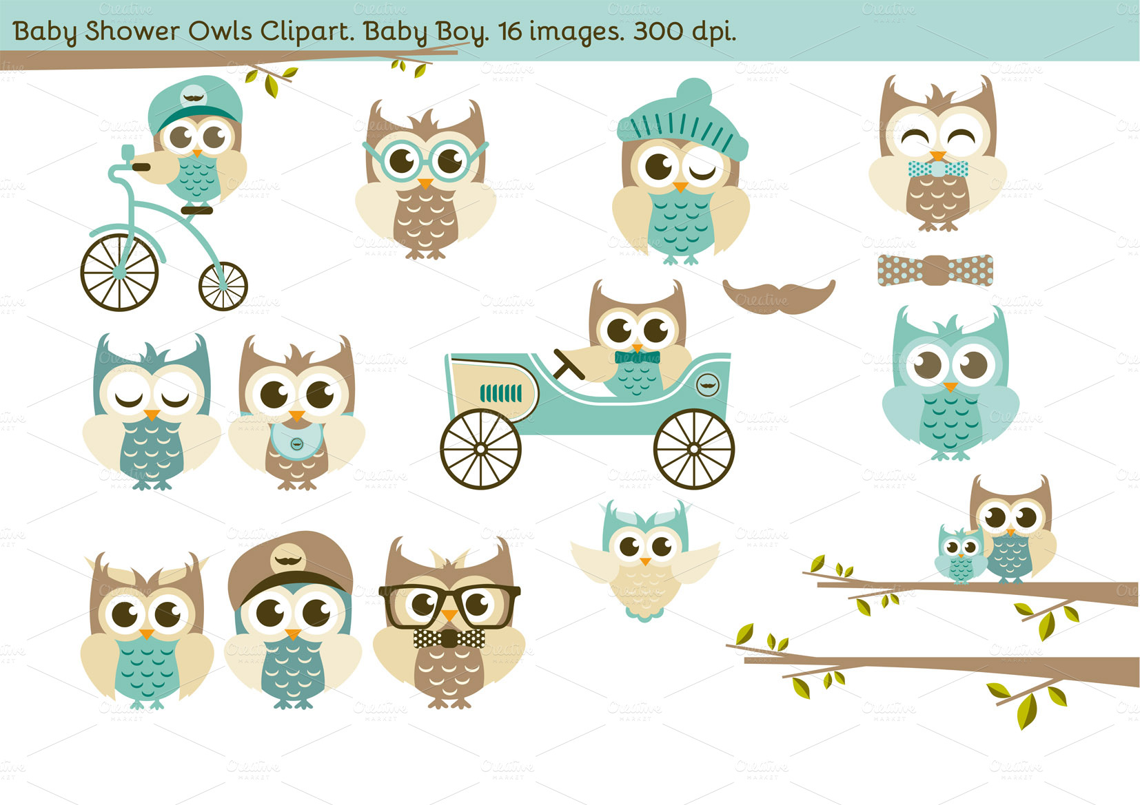 Baby Shower Owl Clipart Boy Present Cm2 O Jpg 1382258019