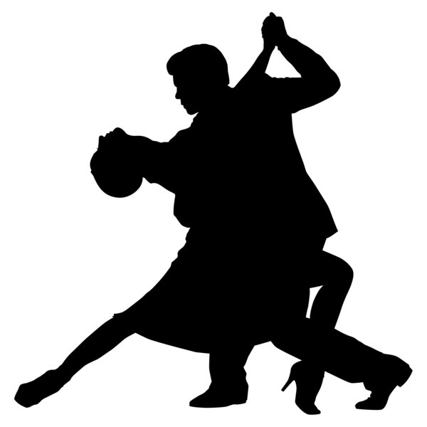 Ballroom Dancing Silhouette Vector Images   Pictures   Becuo