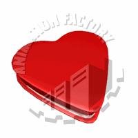 Box Of Valentine S Day Chocolates Opening Animated Clipart