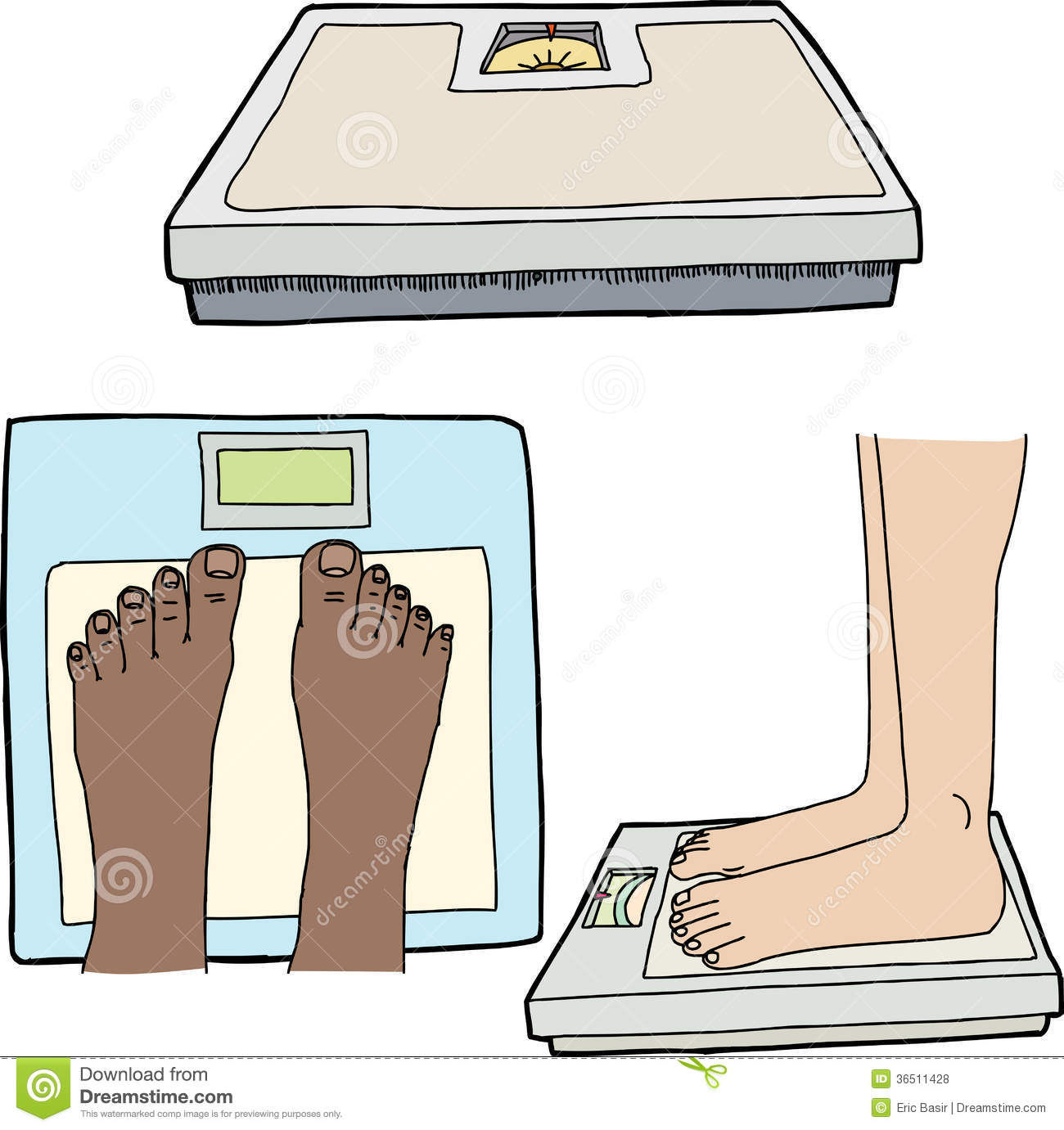 Feet And Bathroom Scales Royalty Free Stock Photos   Image  36511428