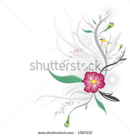 New Age Clipart   Flowers Stock Photo 1507532   Shutterstock