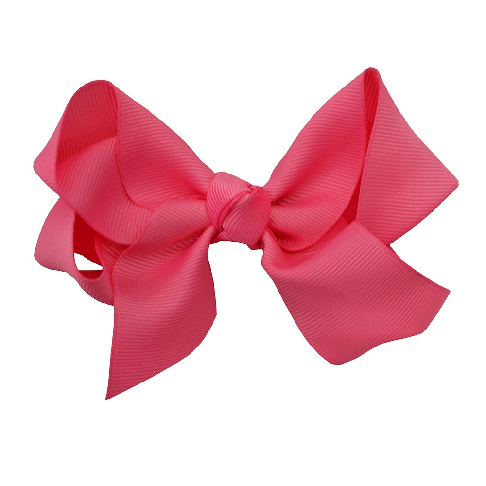Pink Hair Bow Clip Art