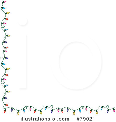 String Of Christmas Lights Clipart