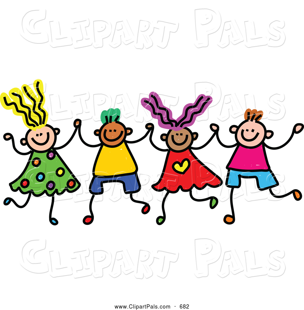Boy And Girl Holding Hands Clip Art
