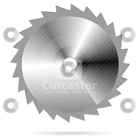 Circular Saw Blade Stock Vector Clipart Circular Saw Blade By
