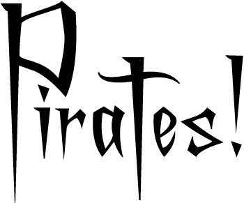 Click Image To Enlarge Pirates Wordart