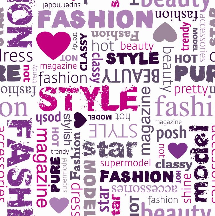 Fashion Word Collage Vector Illustration   Free Vector Graphics   All