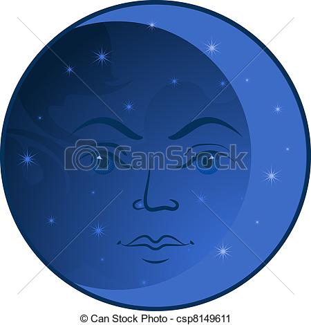 Moon Stock Illustrations  26267 Moon Clip Art Images And Royalty