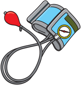 Nursing Blood Pressure Cuff Clipart