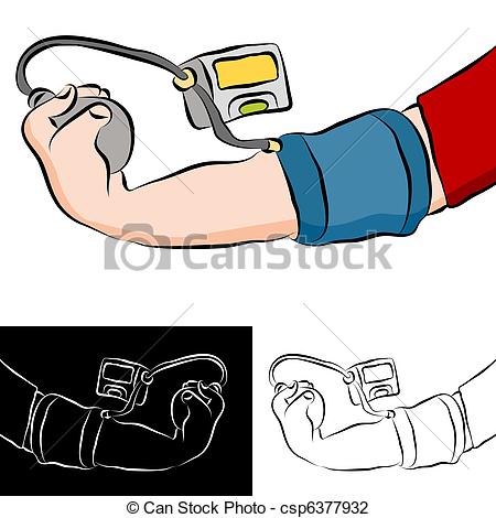 Of Blood Pressure Test   An Image Of A Man Getting A Blood