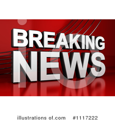 Royalty Free  Rf  Breaking News Clipart Illustration  1117222 By