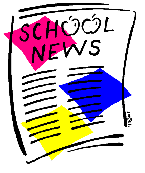 School Newspaper  In Color    Clip Art Gallery