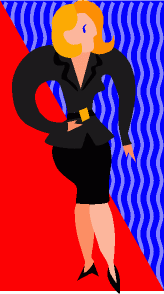 Woman In Suit  Clipart   Woman In Suit  Clip Art