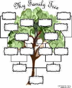 15 Blank Family Tree For Kids Free Cliparts That You Can Download To