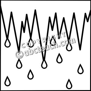 Clip Art  Weather Icons  Thaw B W Unlabeled   Preview 1