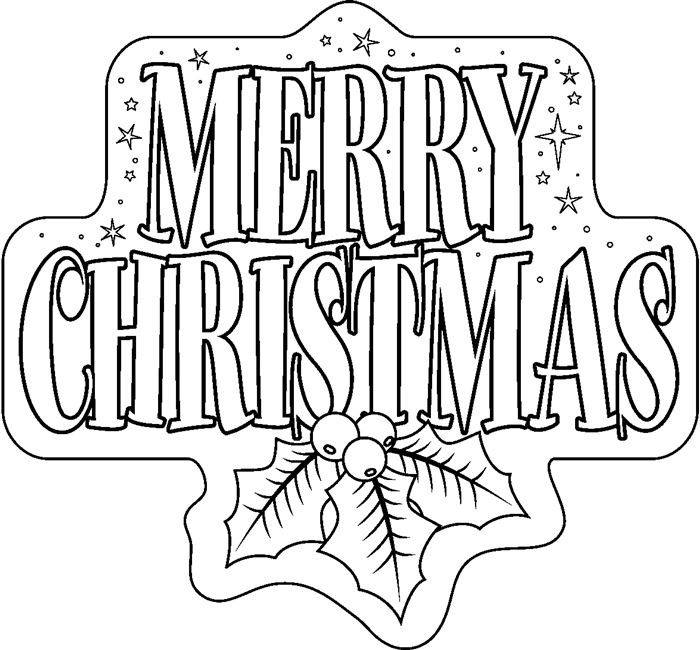 Free Christmas 2015 Clip Art Images Black And White