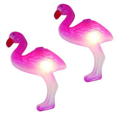 Plastic Pink Flamingos Lawn
