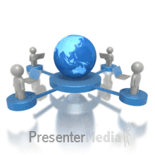 Platform Internet World Connection Powerpoint Animation