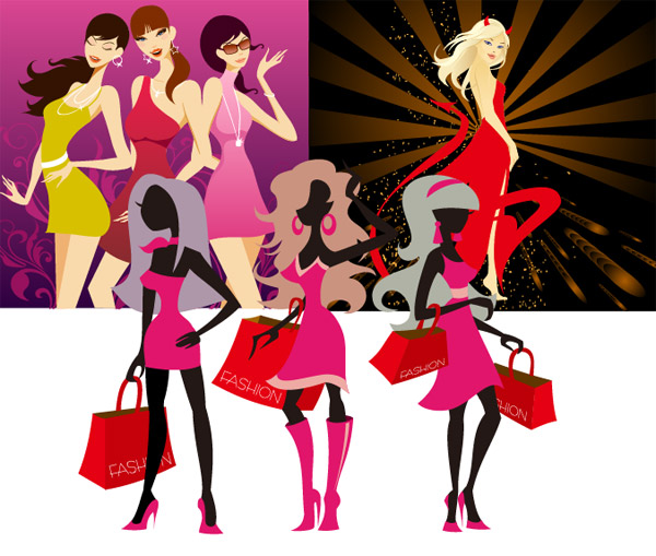 Shopping Free Vector Art Download Vector Graphics   Images Clip Art