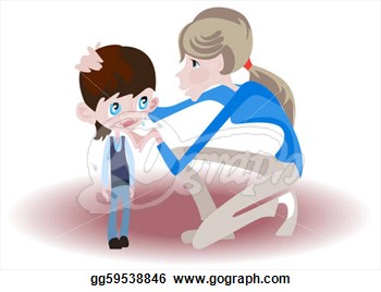 Stock Illustration   Crying Boy  Clip Art Gg59538846