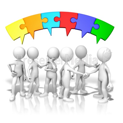 Talking Puzzle Connection   Presentation Clipart   Great Clipart For    