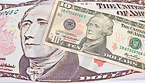 The Us Dollar  Inflationary Pressure  Royalty Free Stock Photo   Image    