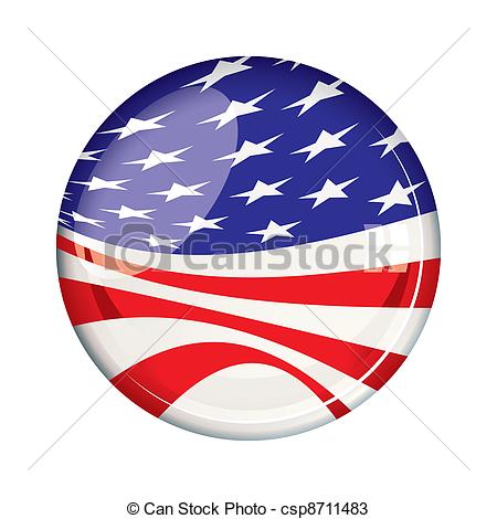 Vote 2012 American Badge   Csp8711483
