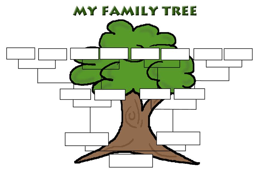 15 Blank Family Tree For Kids Free Cliparts That You Can Download To    