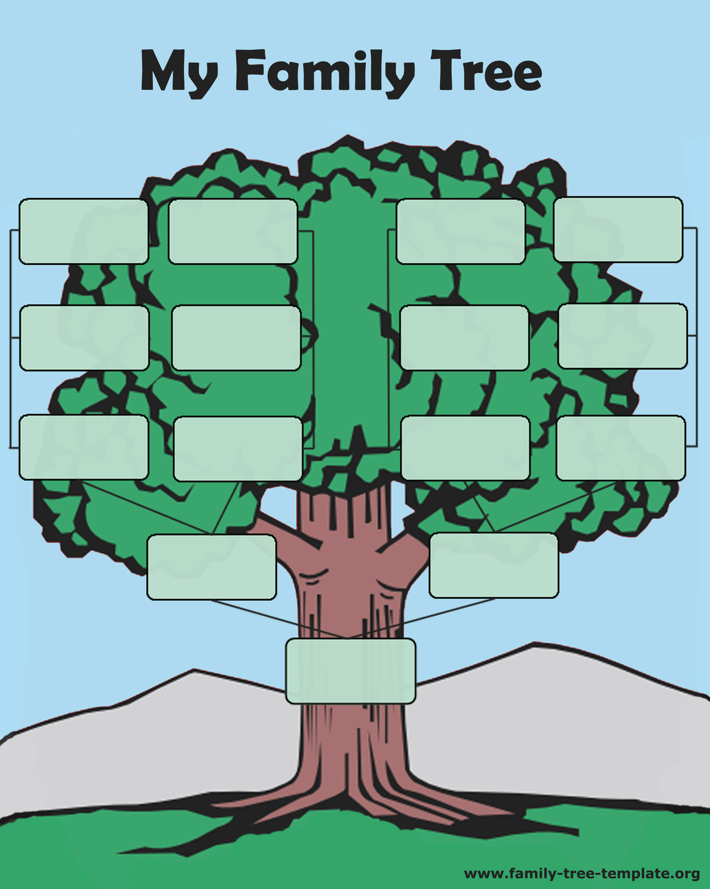 17 Blank Family Tree For Kids   Free Cliparts That You Can Download To    
