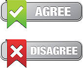 Agree Disagree Post It Notes Meaning Opinion Agreement Or Disagreement    