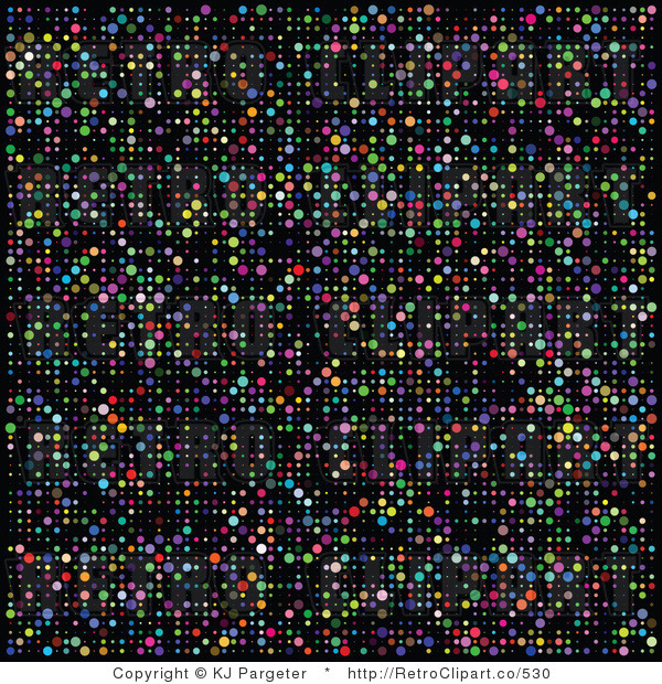     Background Of Disco Dots Royalty Free Clipart By Kj Pargeter    530