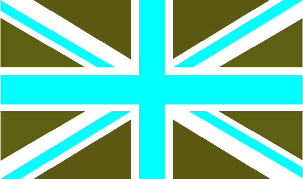 British Flag   Vector Clip Art