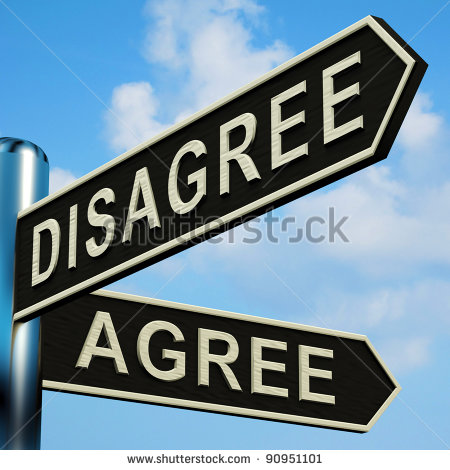 Disagreement Clipart Disagree Or Agree Directions