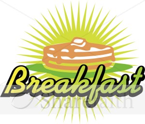 Pancake Breakfast Announcement   Refreshments Word Art