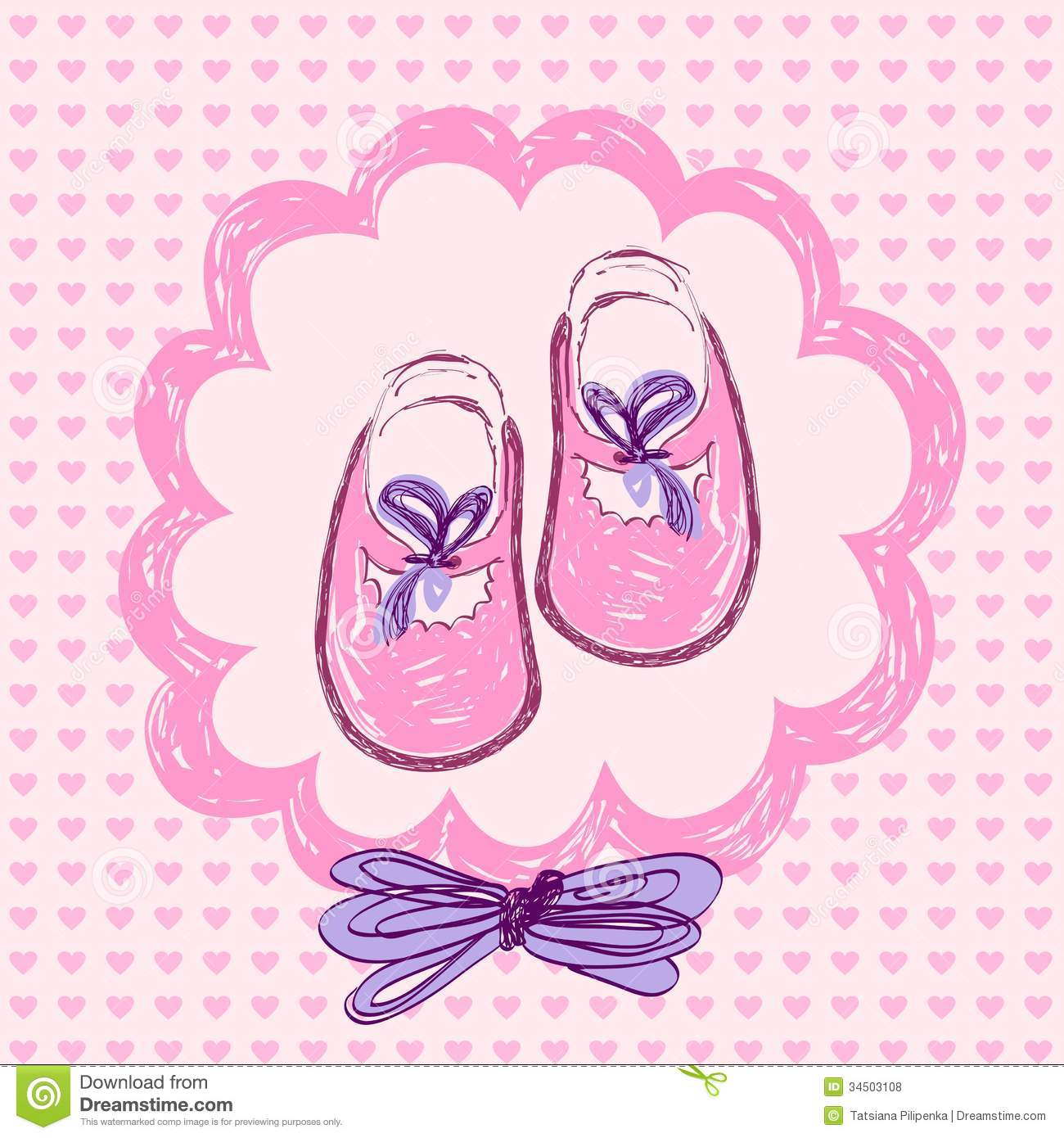 Pink Shoe Clip Art Baby Girl Shoes Clip Art Pink