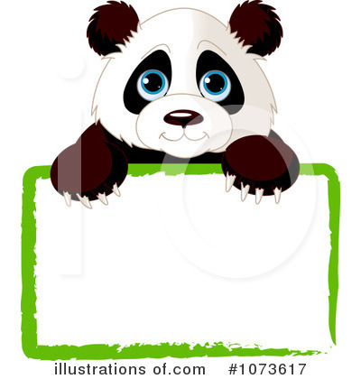 Royalty Free  Rf  Panda Clipart Illustration By Pushkin   Stock Sample