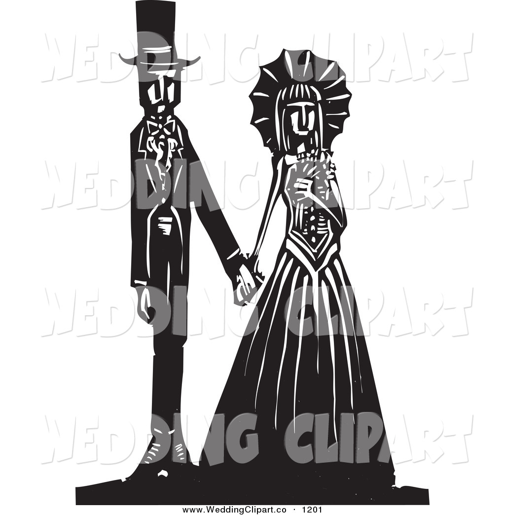 Vector Marriage Clipart Of A Wedding Fantasy Prince And   Auto Design