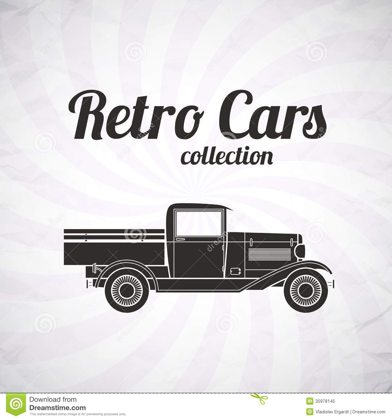 Vintage Pickup Truck Clipart Retro Pickup Truck Car