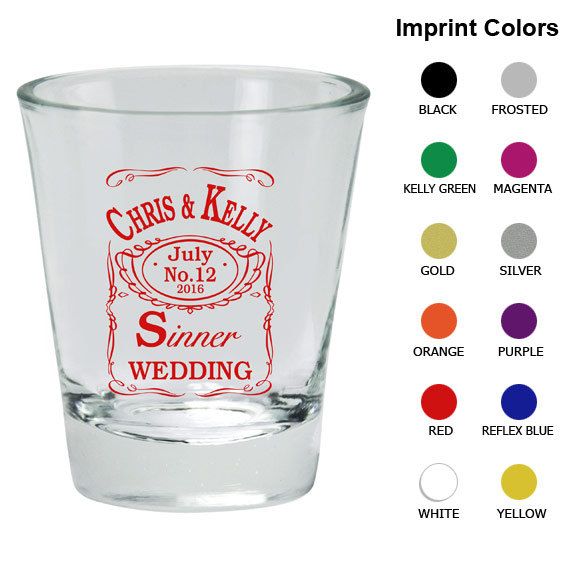 Wedding Shot Glass Favors  Clipart 1157  Liquor Bottle Mock Up Logo