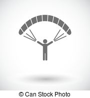 And Stock Art  824 Paratrooper Illustration And Vector Eps Clipart