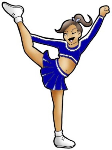 Cheerleader Clip Art For Pinterest