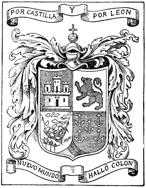 Christopher Columbus Clip Art  Coat Of Arms Of Columbus