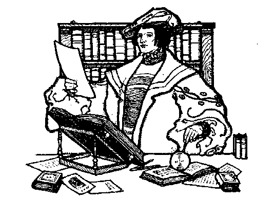 Christopher Columbus With Books And Charts Free Clipart For Columbus