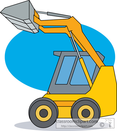Construction   Construction Equipment Excavator 06   Classroom Clipart