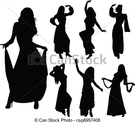 Dancer Silhouette Clipart   Free Clip Art Images