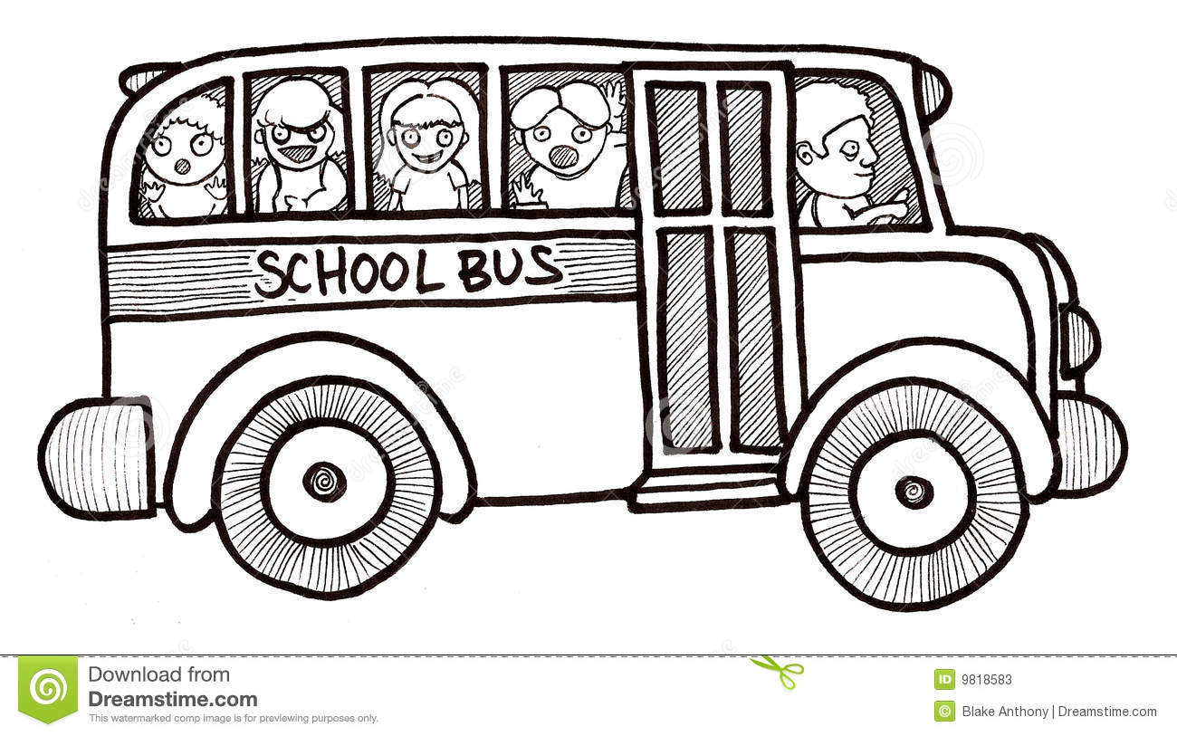 Go Back   Images For   Bus Black And White Clipart