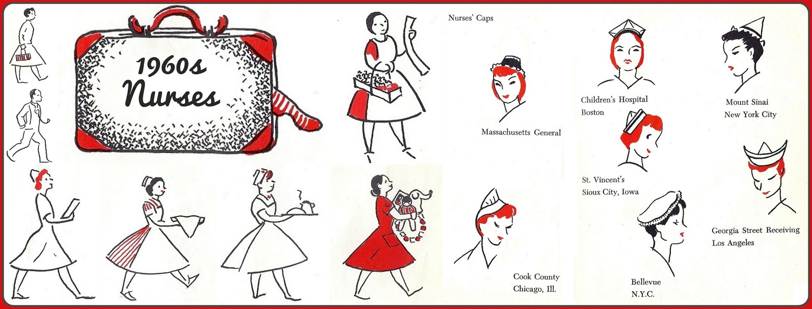 Jennuine By Rook No  17   Free Clipart  1960s Nurses Doctors And    