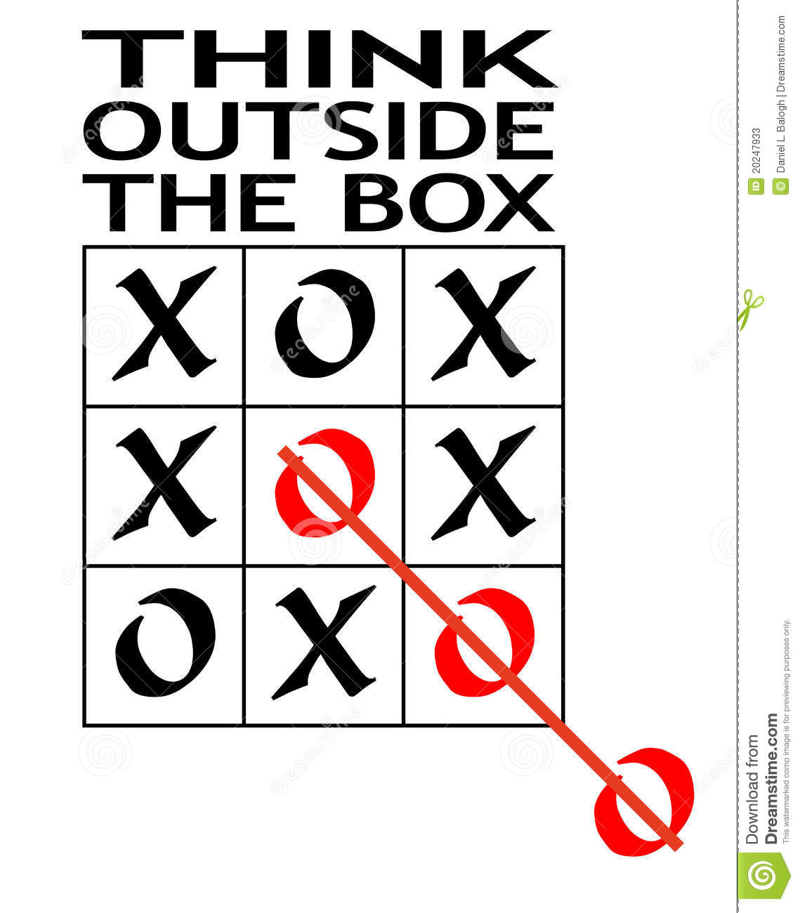 More Similar Stock Images Of   Think Outside The Box  