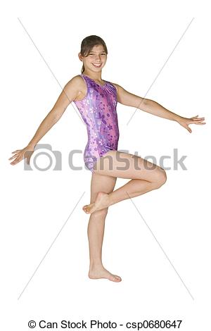 Picture Of 12 Year Old Girl In Gymnastics Poses   Model Release 280 12    