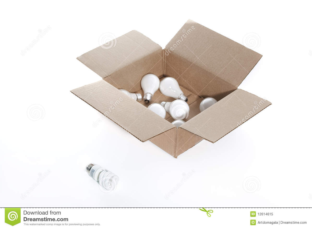 Think Outside The Box Royalty Free Stock Photo   Image  12614615